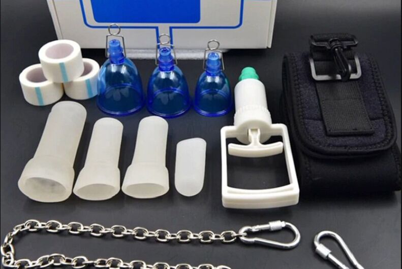 Vacuüm zinken van penis